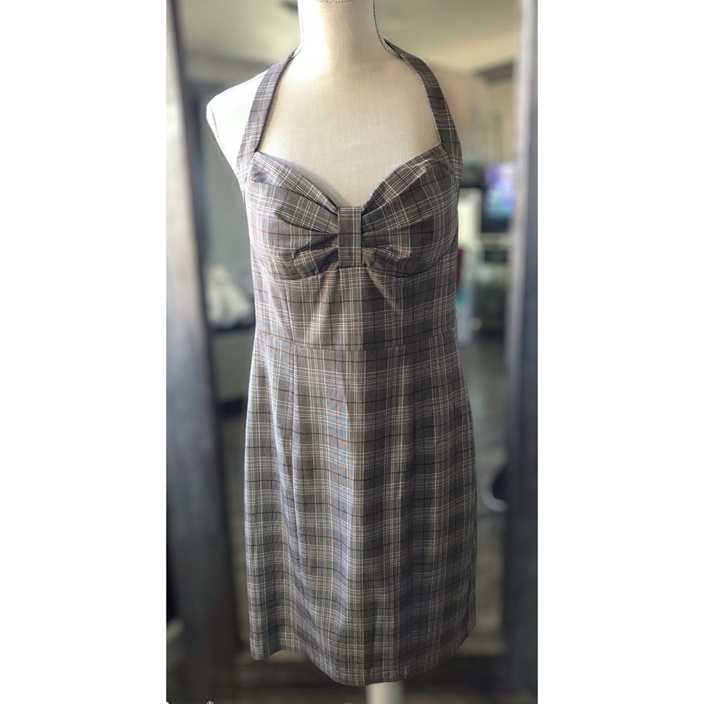 NWT CHRLOTTE RUSSE SWEETHEART PLAID DRESS 13
